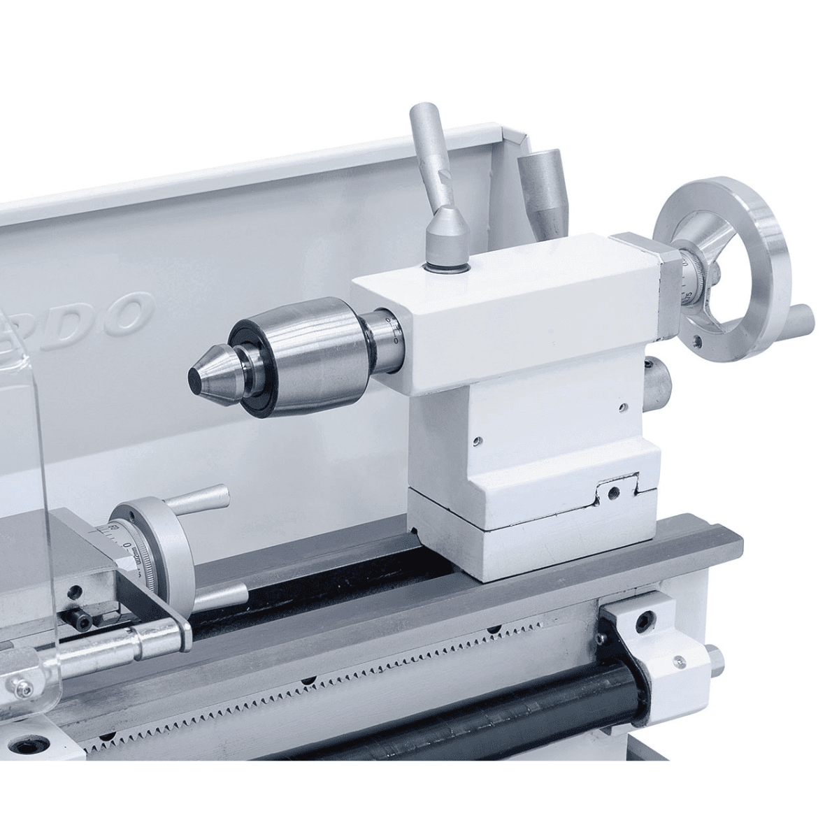 Bernardo Profi 400 V / 230 V Metalldrehmaschine mit 2-Achsen-Digitalanzeige DT 40