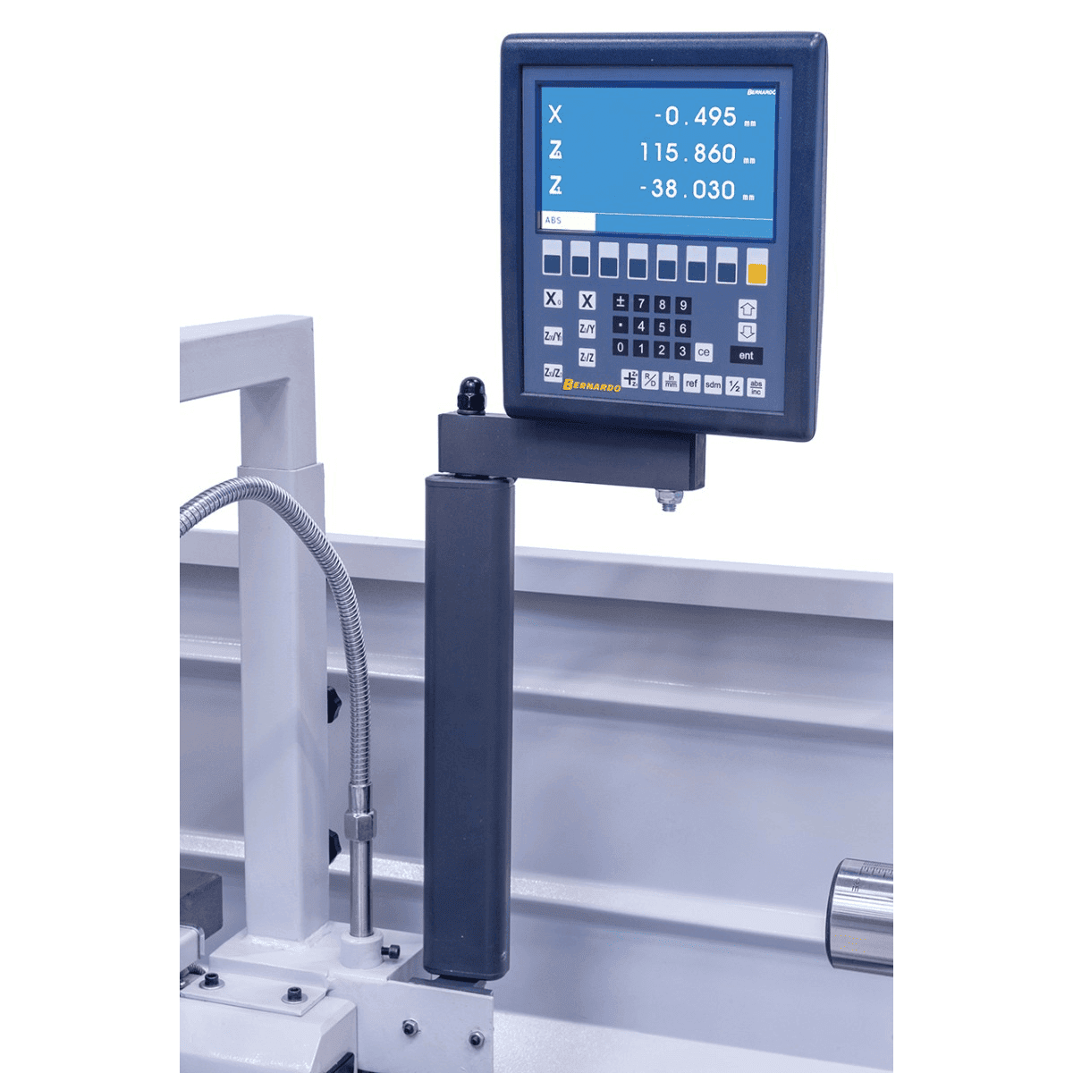Bernardo Solid 460 x 2000 Pro Metalldrehmaschine mit 3-Achsen-Digitalanzeige