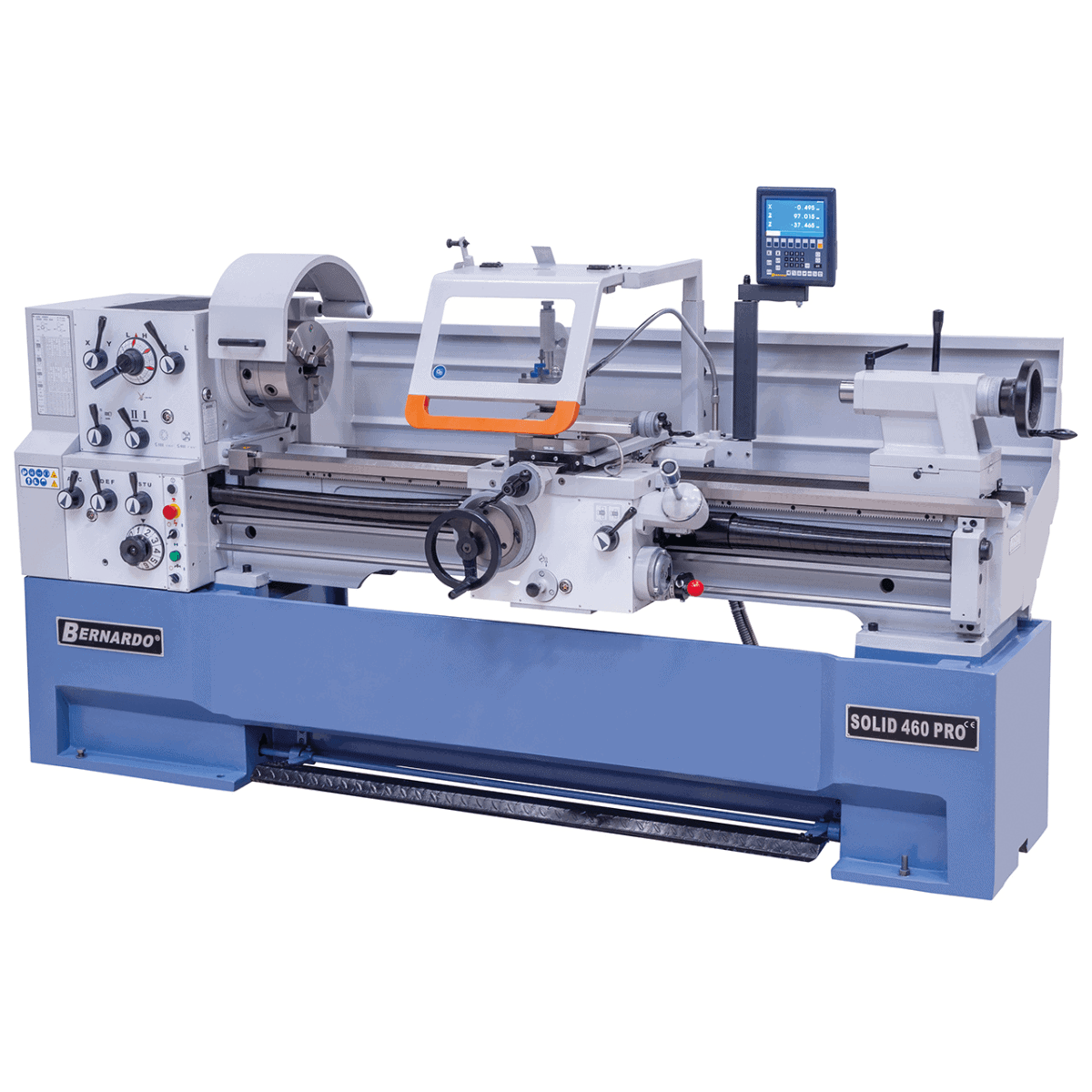 Bernardo Solid 460 x 1500 Pro Metalldrehmaschine mit 3-Achsen-Digitalanzeige