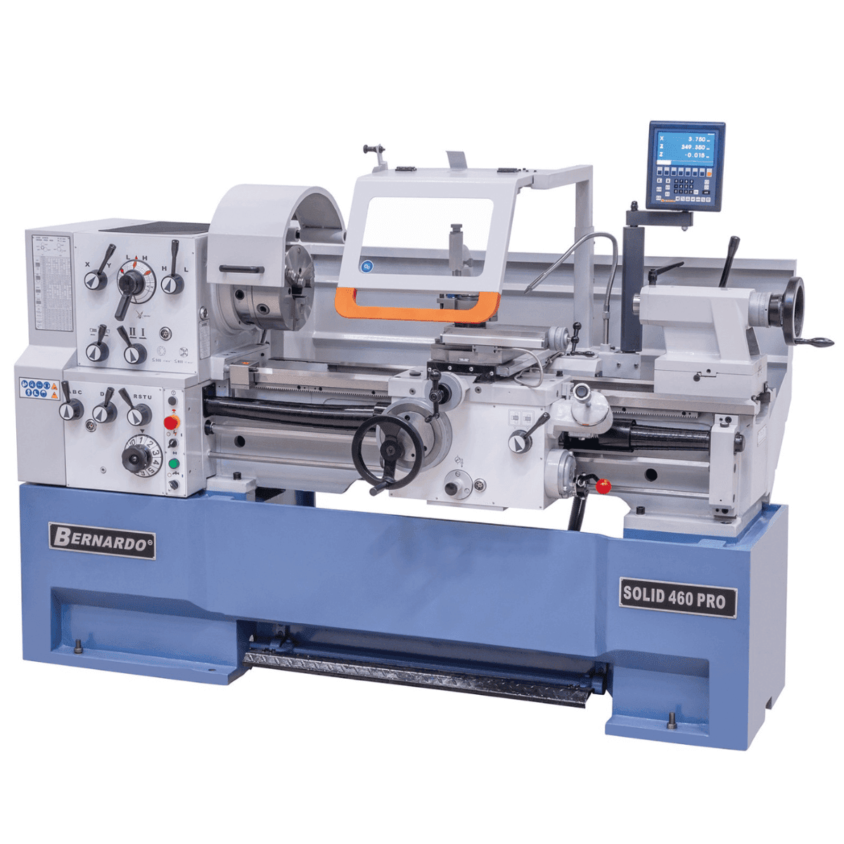 Bernardo Solid 460 x 1000 Pro Metalldrehmaschine mit 3-Achsen-Digitalanzeige