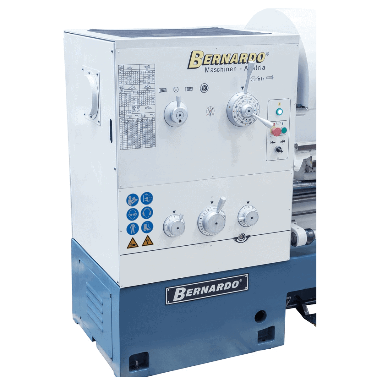 Bernardo Goliath 660 x 2000 Metalldrehmaschine mit 3-Achsen-Digitalanzeige