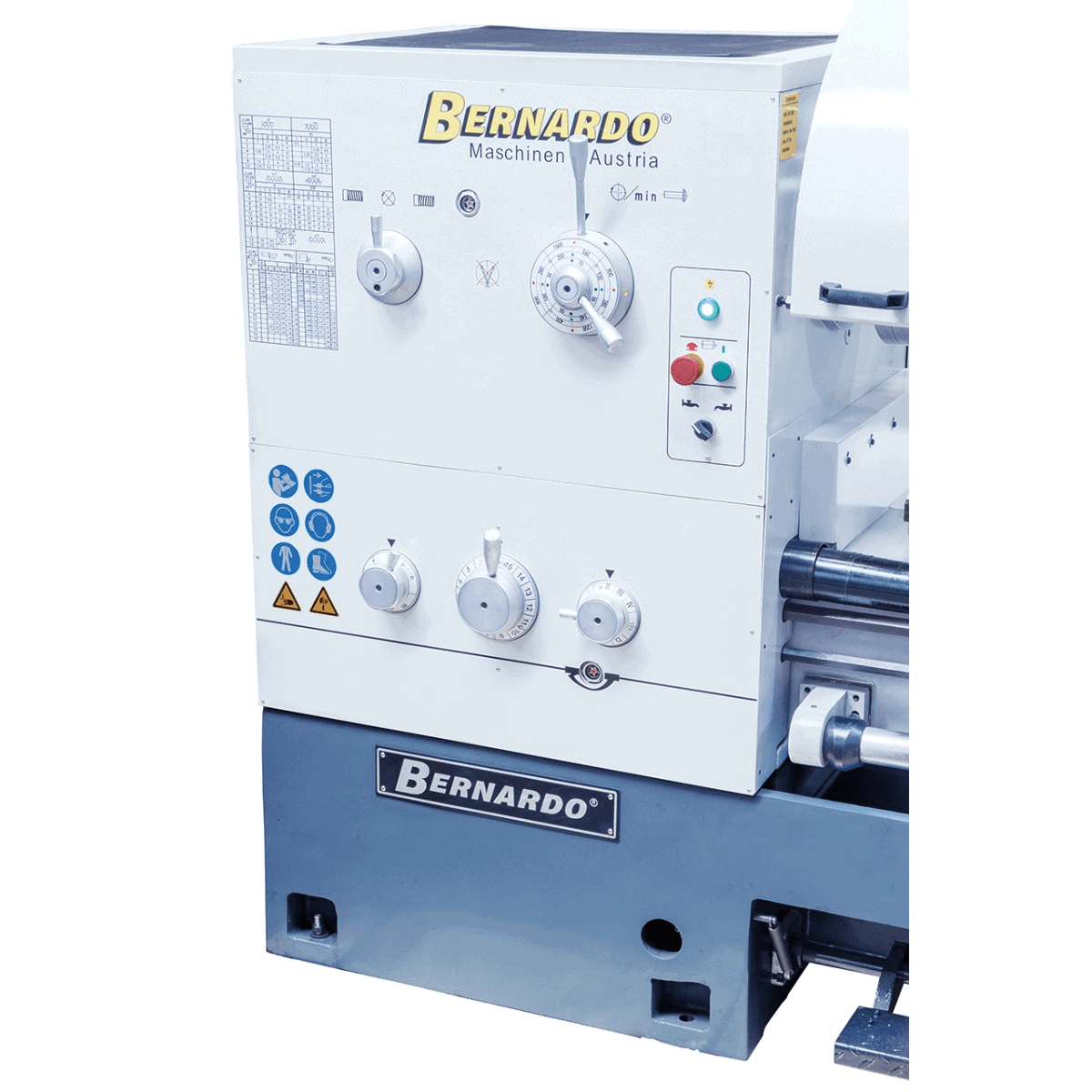 Bernardo Goliath 660 x 2000 Metalldrehmaschine mit 3-Achsen-Digitalanzeige