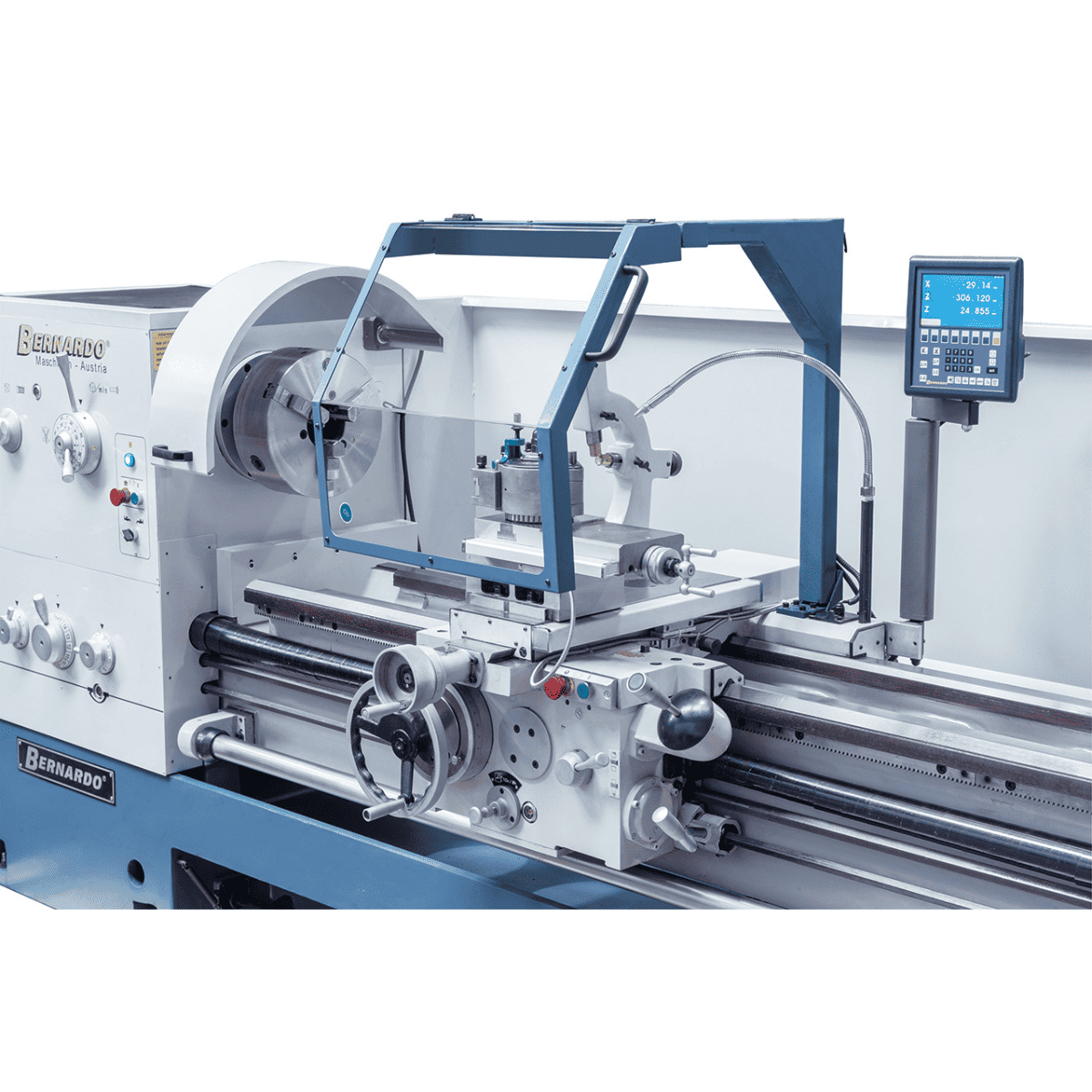 Bernardo Goliath 660 x 1000 Metalldrehmaschine mit 3-Achsen-Digitalanzeige
