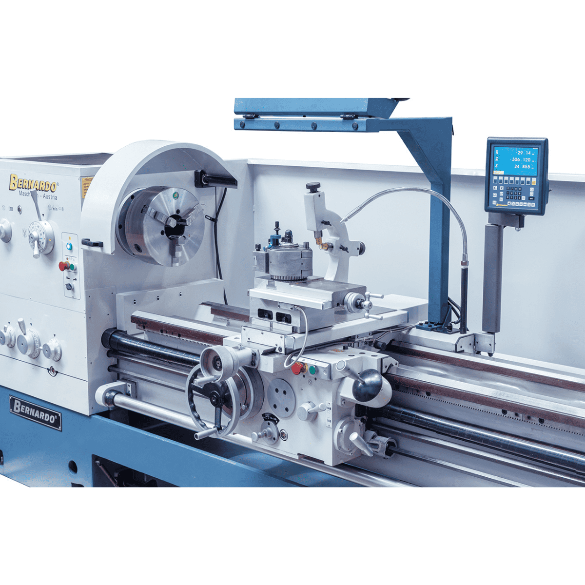 Bernardo Goliath 660 x 1000 Metalldrehmaschine mit 3-Achsen-Digitalanzeige