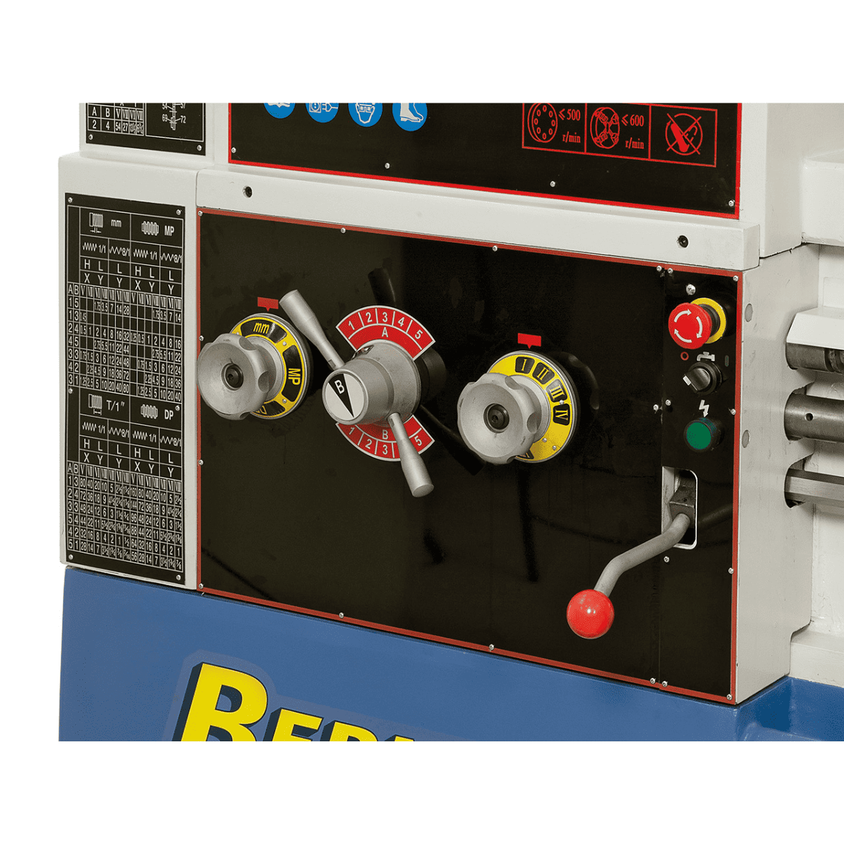 Bernardo Titan 800 x 3000 Metalldrehmaschine mit 3-Achsen-Digitalanzeige