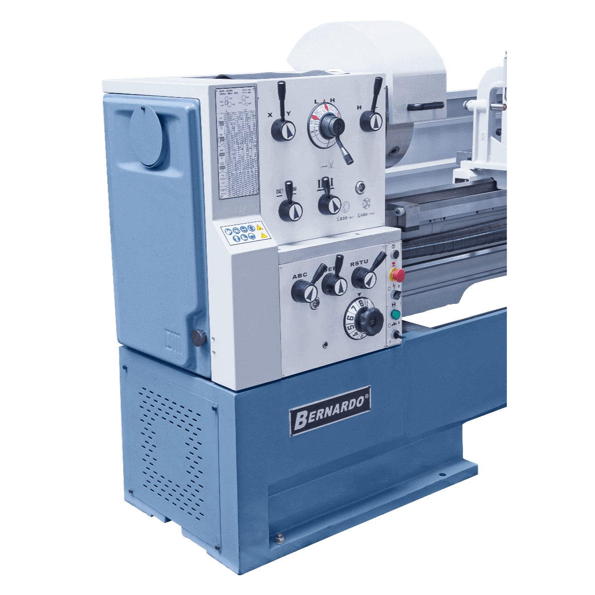 Bernardo TITAN 560 x 1500 Pro Metalldrehmaschine mit 3-Achsen-Digitalanzeige