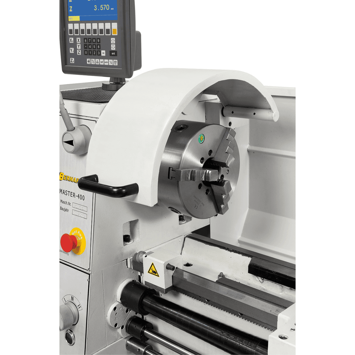 Bernardo Master 400 x 1000 Metalldrehmaschine mit 3-Achsen-Digitalanzeige