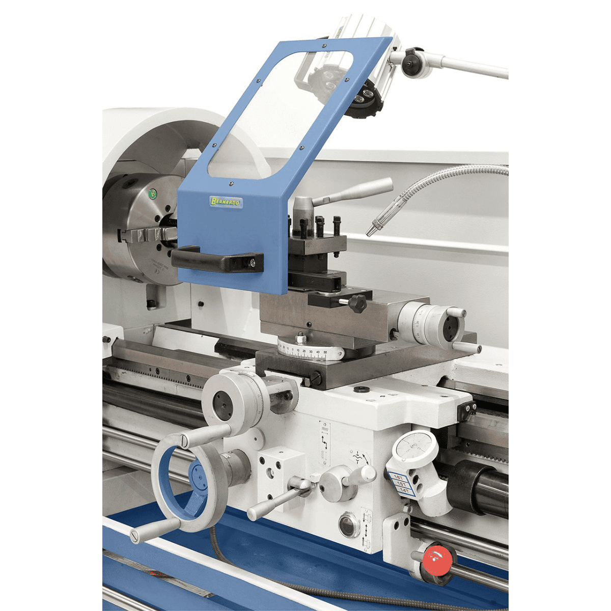 Bernardo Master 400 x 1000 Metalldrehmaschine mit 3-Achsen-Digitalanzeige