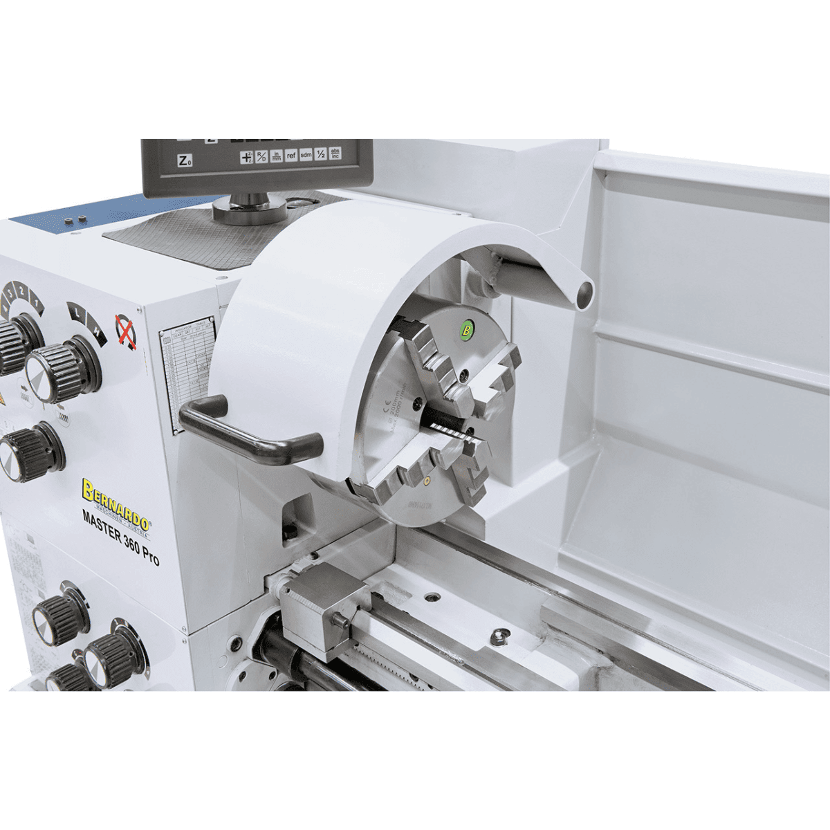 Bernardo Master 360 Pro Metalldrehmaschine mit 3-Achsen-Digitalanzeige ES-12 V