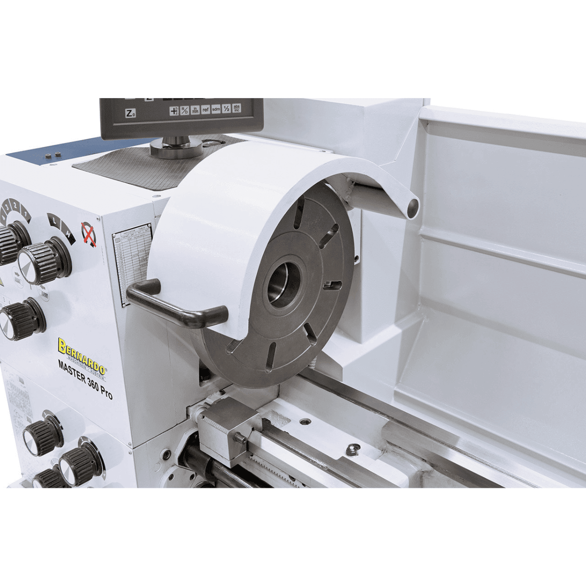 Bernardo Master 360 Pro Metalldrehmaschine mit 3-Achsen-Digitalanzeige ES-12 V