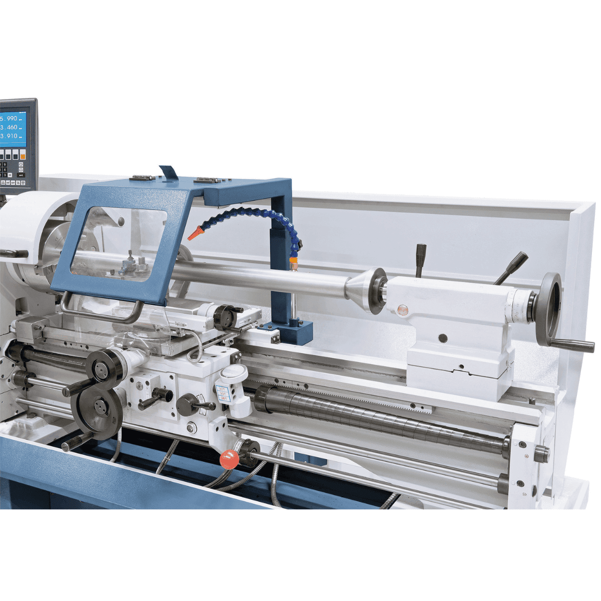 Bernardo Master 360 Pro Metalldrehmaschine mit 3-Achsen-Digitalanzeige ES-12 V