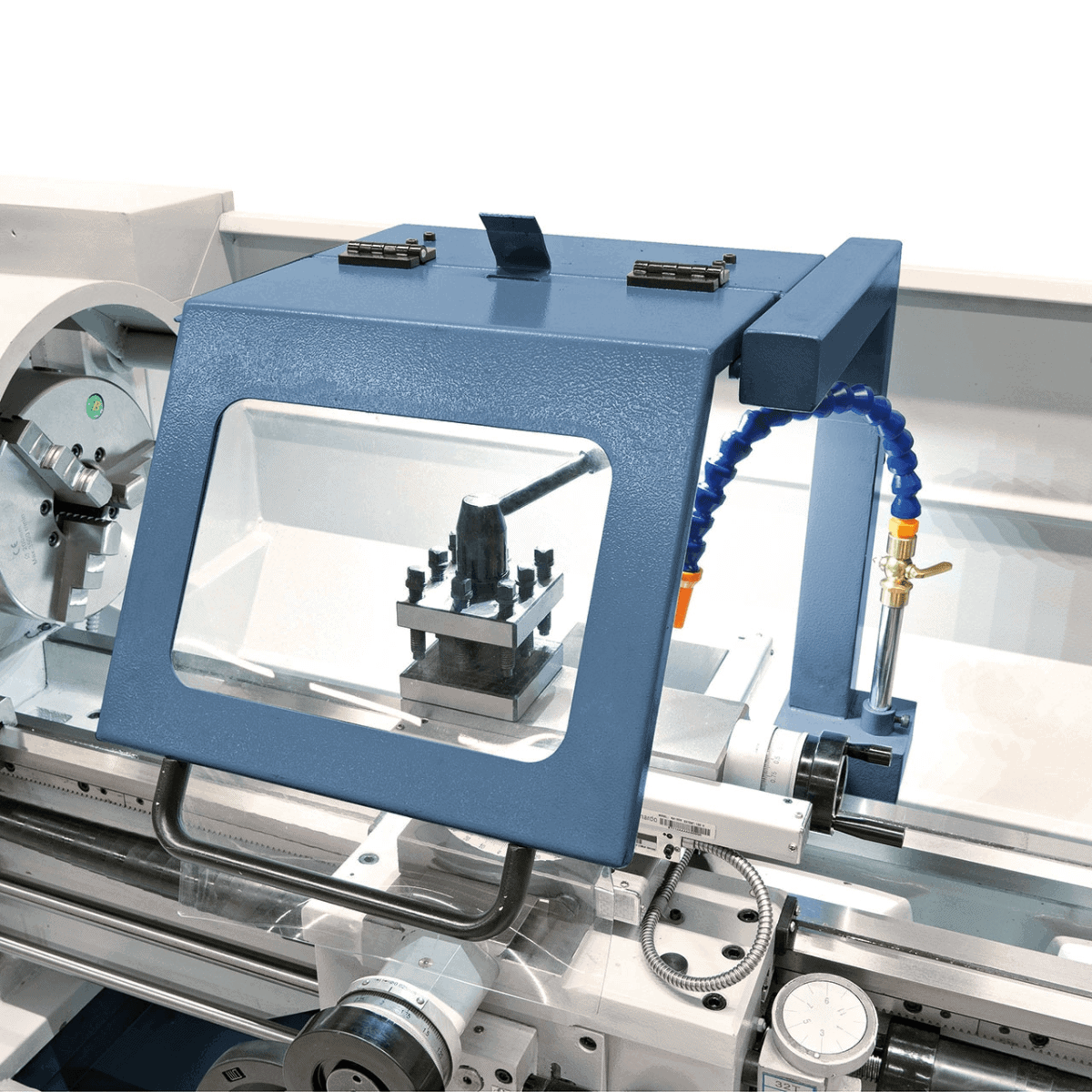 Bernardo Master 360 Pro Metalldrehmaschine mit 3-Achsen-Digitalanzeige ES-12 V