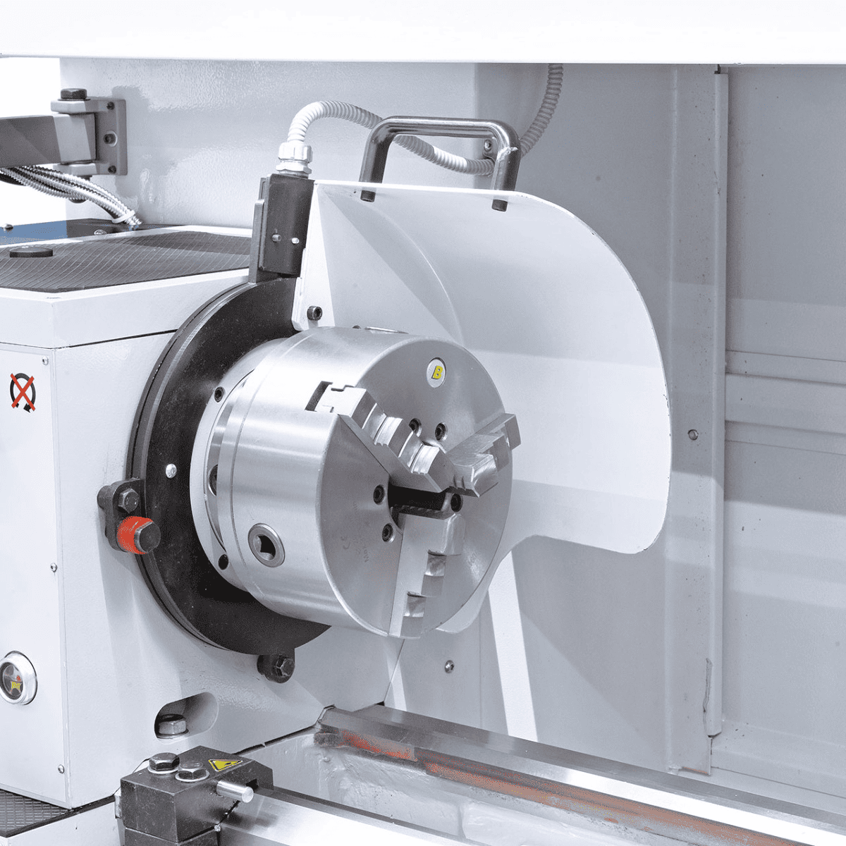 Bernardo Compact 400 Metalldrehmaschine mit 3-Achsen-Digitalanzeige ES-12 V
