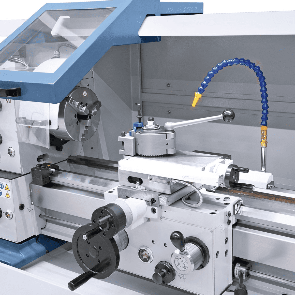 Bernardo Compact 400 Metalldrehmaschine mit 3-Achsen-Digitalanzeige ES-12 V