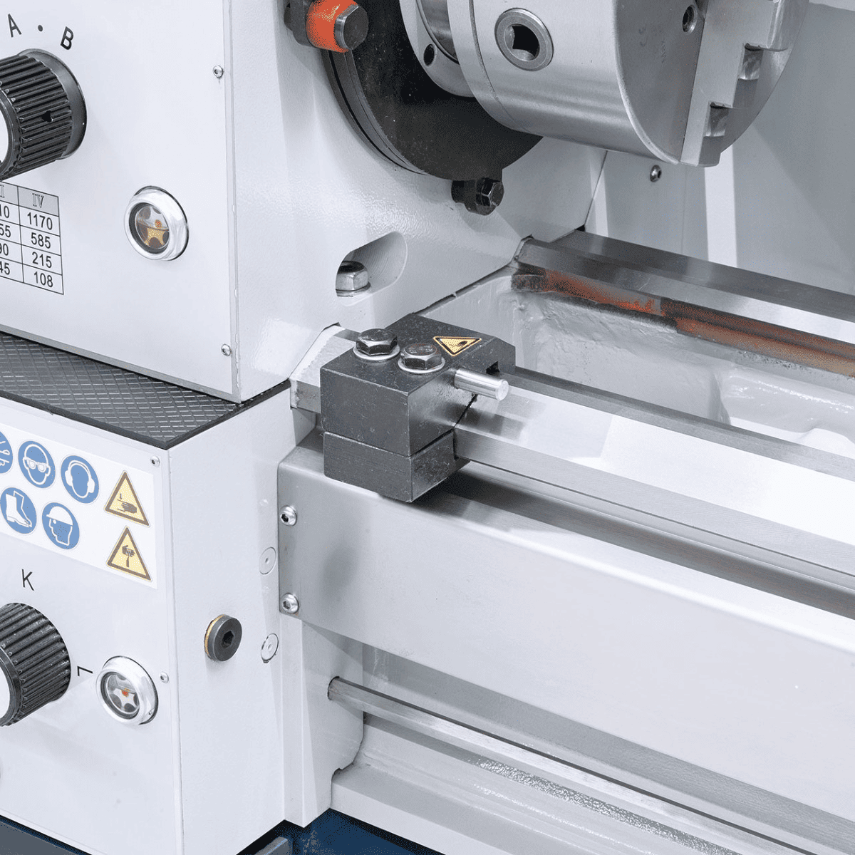 Bernardo Compact 400 Metalldrehmaschine mit 3-Achsen-Digitalanzeige ES-12 V