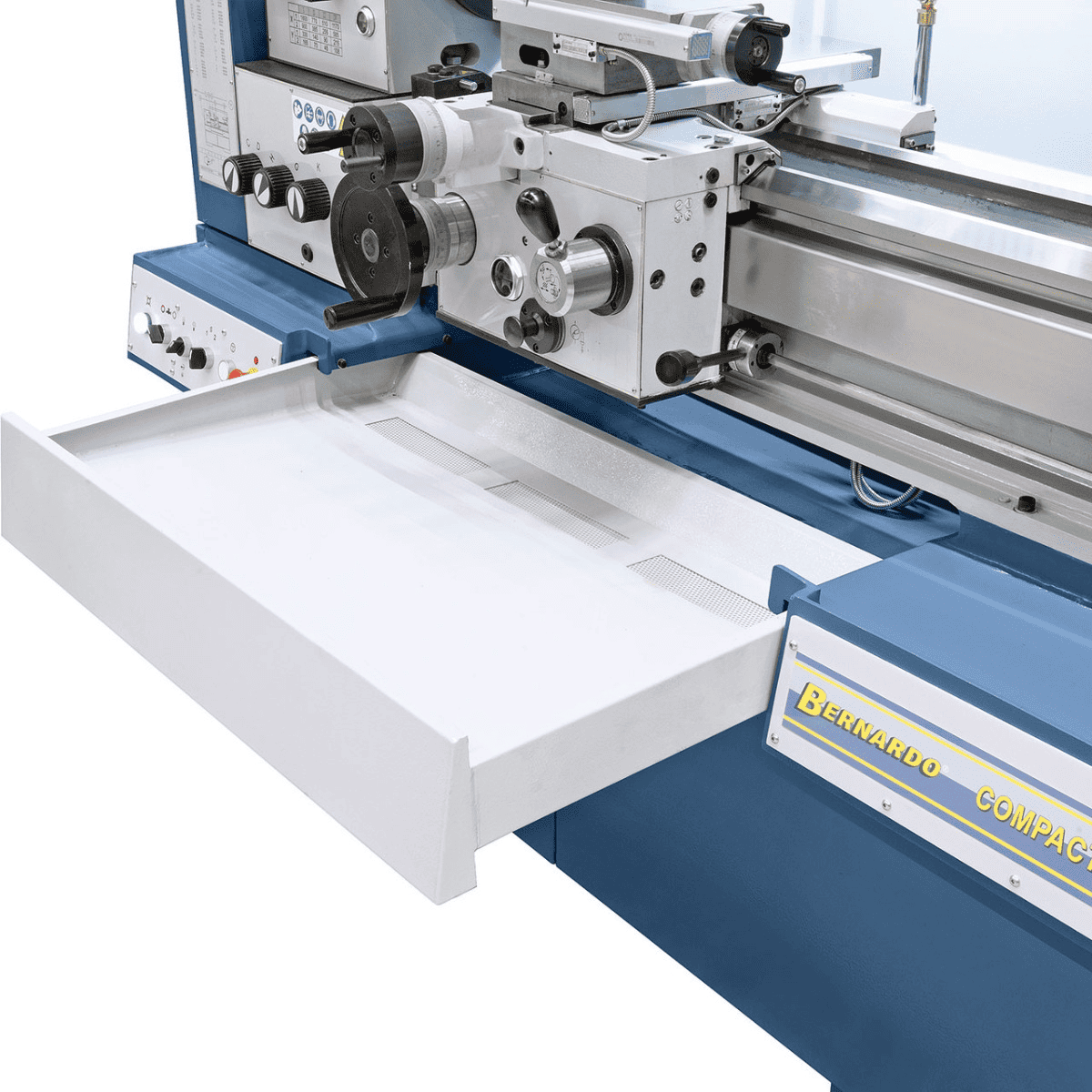 Bernardo Compact 400 Metalldrehmaschine mit 3-Achsen-Digitalanzeige ES-12 V