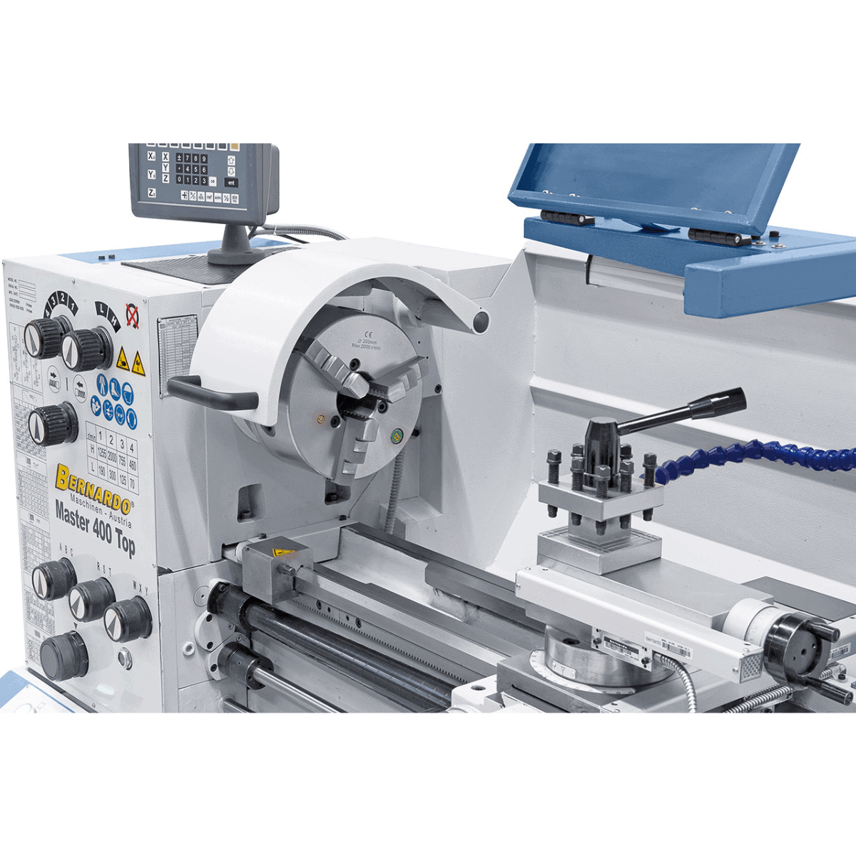 Bernardo Master 400 Top-Drehmaschine mit 3-Achsen-Digitalanzeige ES-12 V