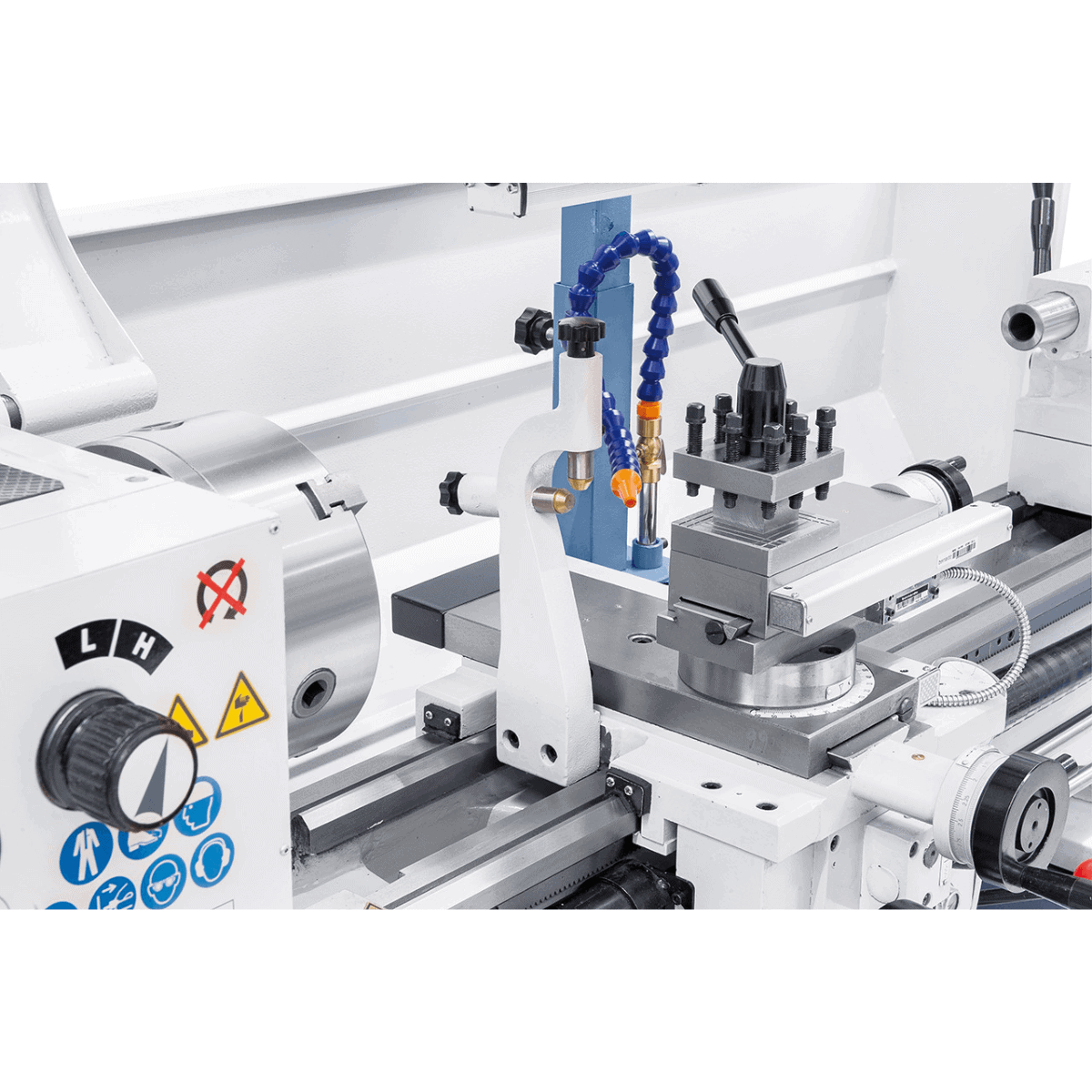 Bernardo Master 400 Top-Drehmaschine mit 3-Achsen-Digitalanzeige ES-12 V