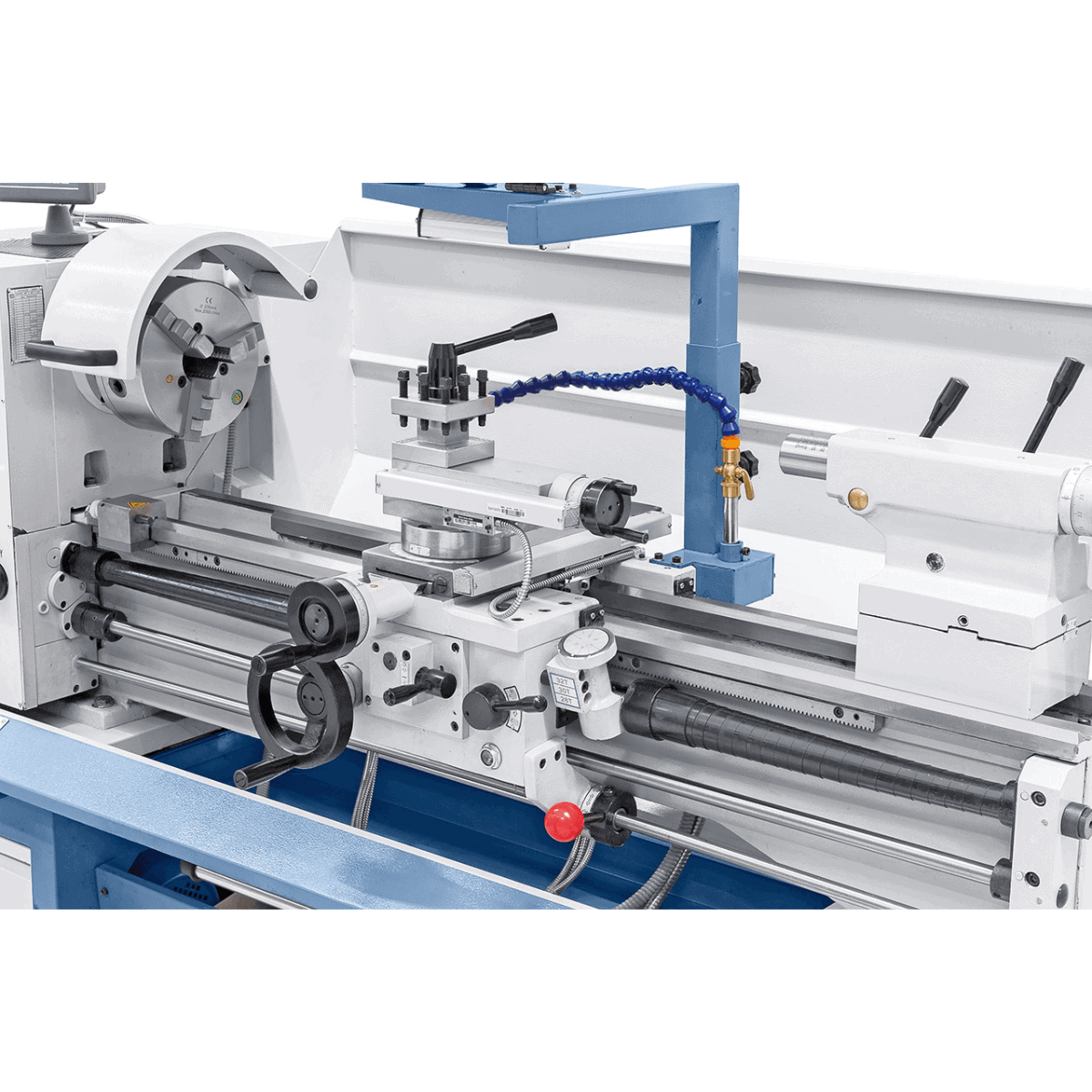 Bernardo Master 400 Top-Drehmaschine mit 3-Achsen-Digitalanzeige ES-12 V