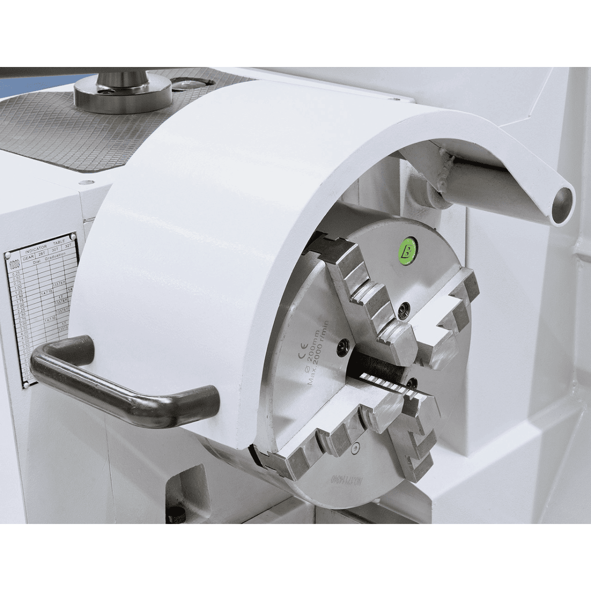 Bernardo Master 400 Top-Drehmaschine mit 3-Achsen-Digitalanzeige ES-12 V