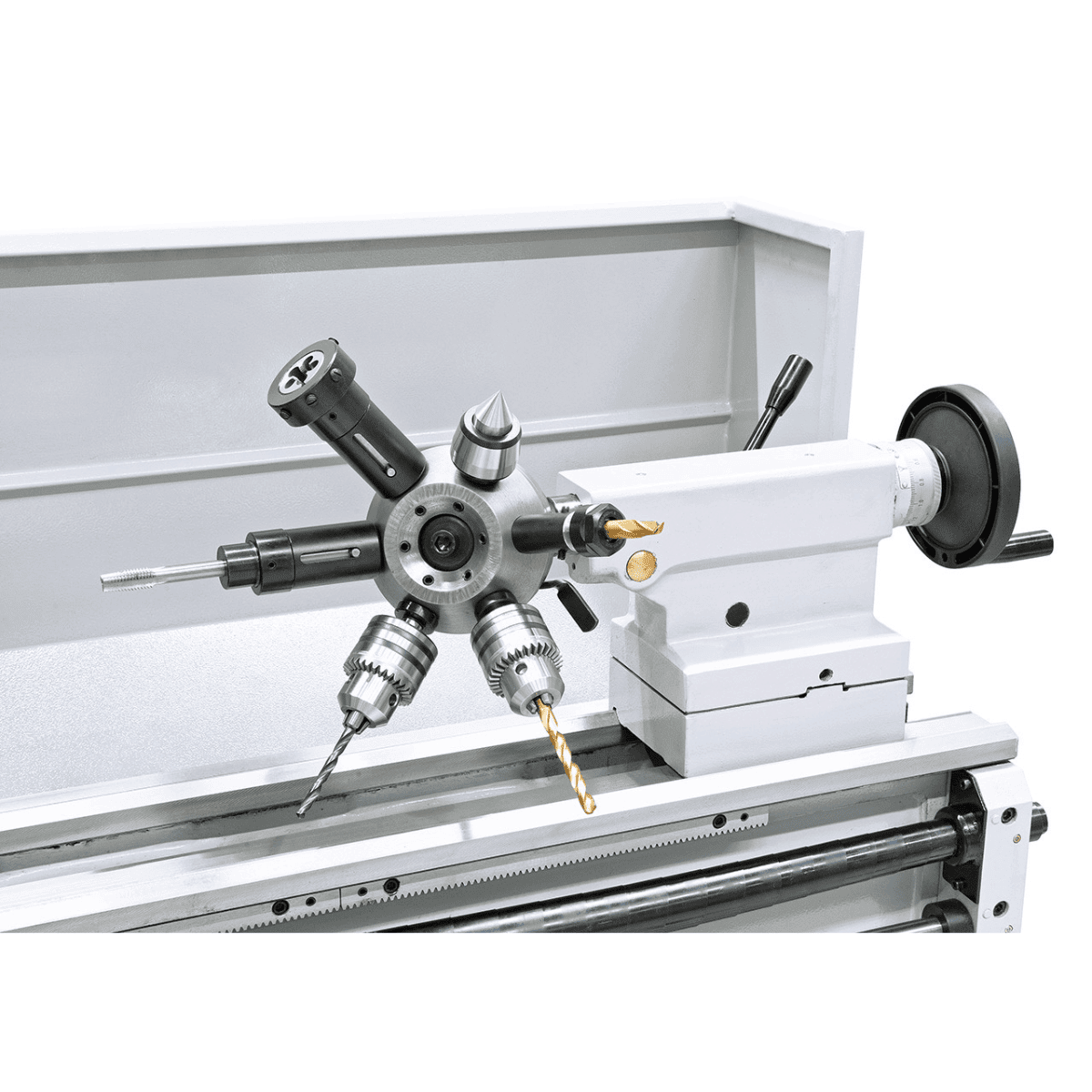 Bernardo Master 400 Top-Drehmaschine mit 3-Achsen-Digitalanzeige ES-12 V