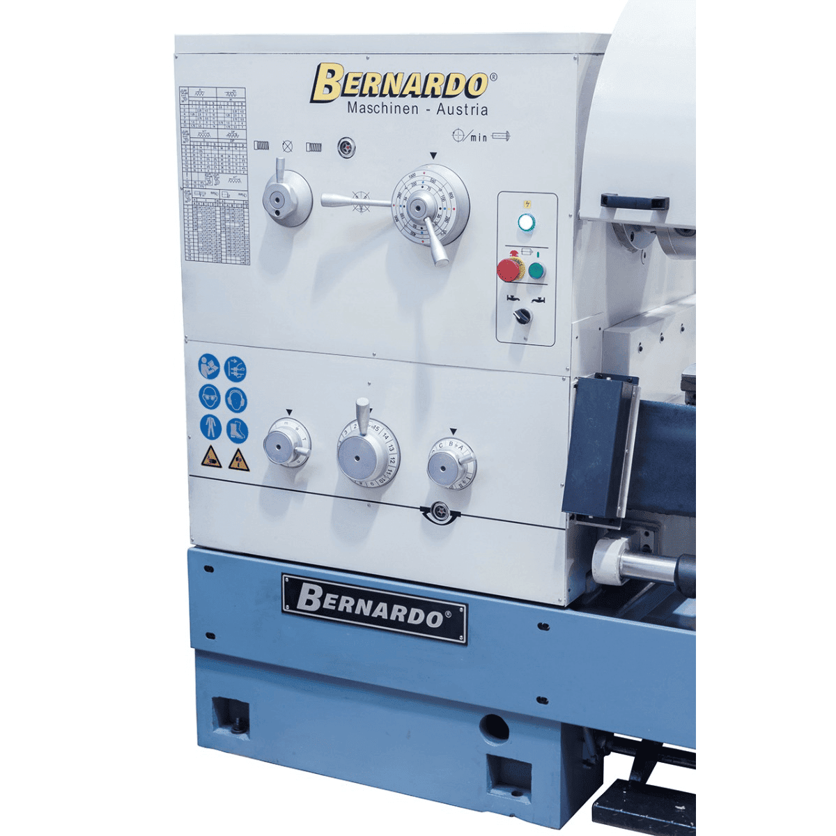 Bernardo Goliath 660 x 3000 Drehmaschine mit 3-Achsen-Digitalanzeige ES-12 V