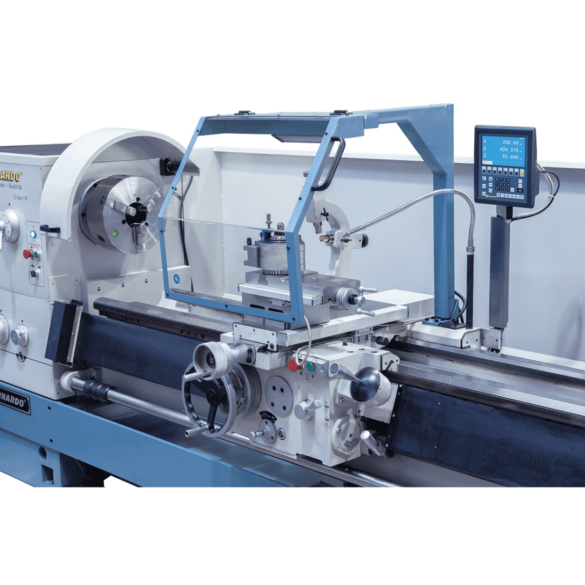 Bernardo Goliath 660 x 3000 Drehmaschine mit 3-Achsen-Digitalanzeige ES-12 V