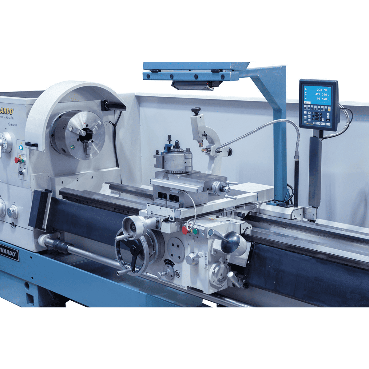 Bernardo Goliath 660 x 3000 Drehmaschine mit 3-Achsen-Digitalanzeige ES-12 V