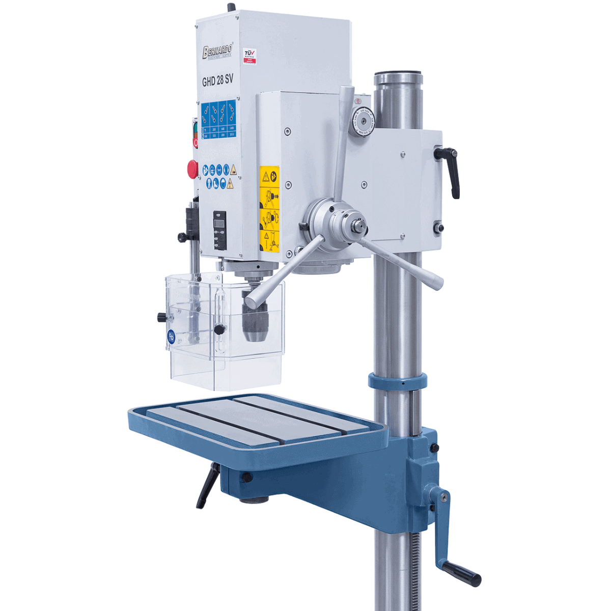 Bernardo GHD 28 SV Zahnrad-Säulenbohrmaschine mit Digitalanzeige