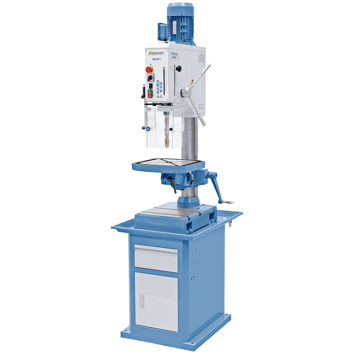 Bernardo GB 28 T Tisch- und Säulenbohrmaschine mit Zahnradantrieb