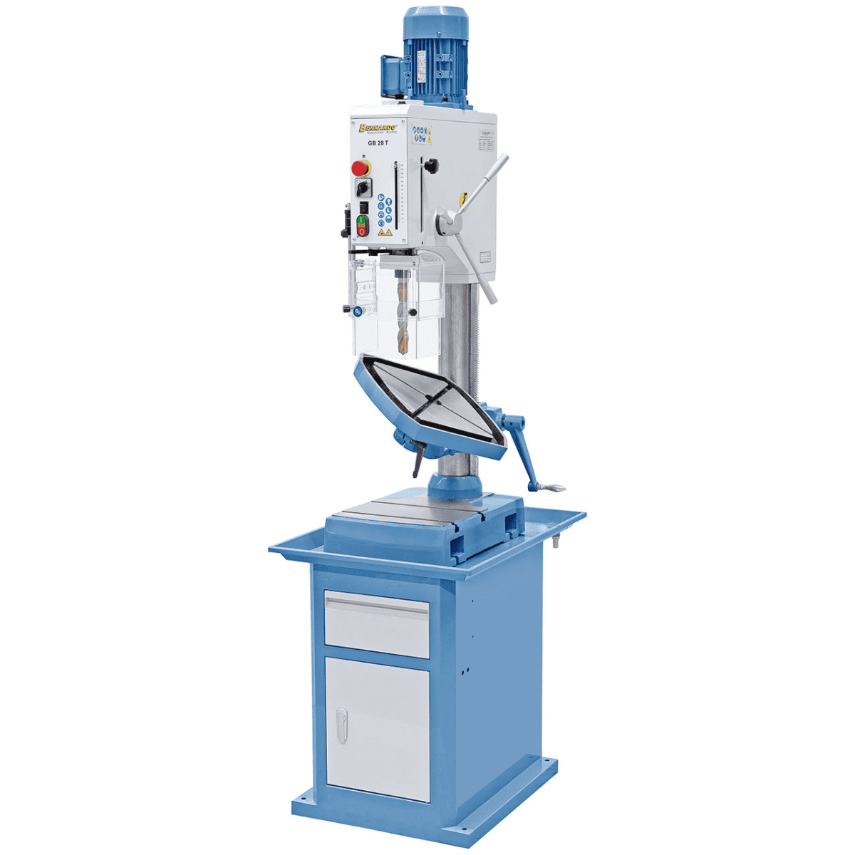 Bernardo GB 28 T Tisch- und Säulenbohrmaschine mit Zahnradantrieb