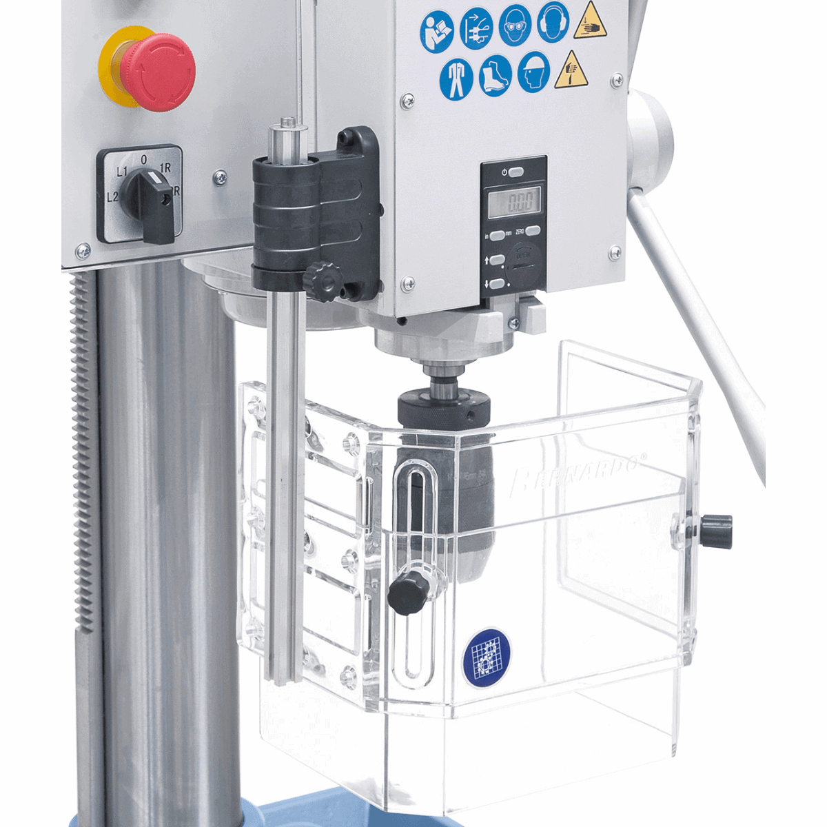 Bernardo GHD 25 TN Zahnrad-Säulenbohrmaschine mit Digitalanzeige