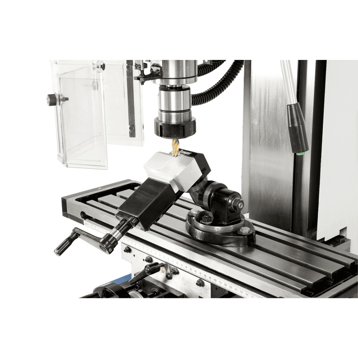Trapano-fresatrice Bernardo BF 25 Super con velocità Vario 100-1.750 rpm e filettatura M12