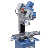 Bernardo KF 25 L Vario Bohr- und Fräsmaschine mit 3-Achs-Digitalanzeige DT 40 und 700-mm-Tisch