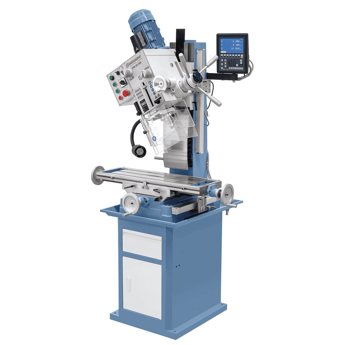 Bernardo FM 45 HS Bohr-Fräsmaschine mit 3-Achs-Digitalanzeige