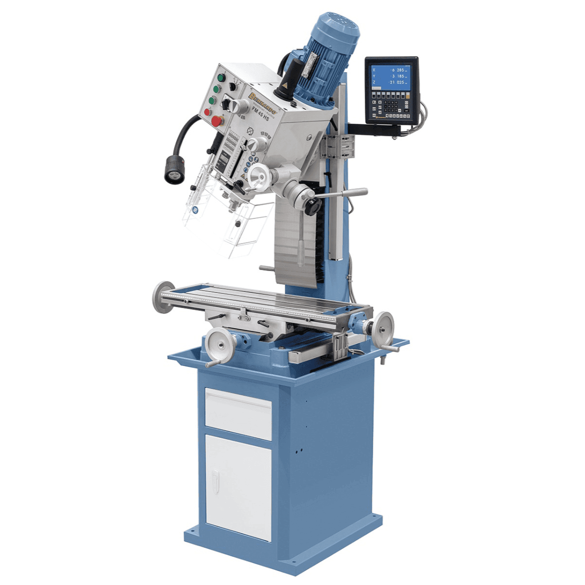 Bernardo FM 45 HS Bohr-Fräsmaschine mit 3-Achs-Digitalanzeige