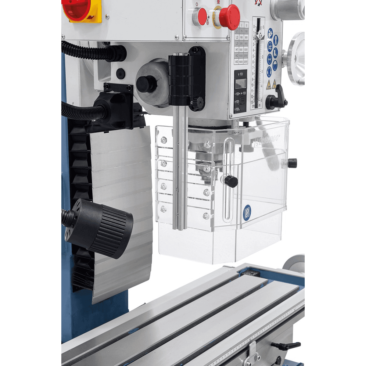 Bernardo FM 45 HS Bohr-Fräsmaschine mit 3-Achs-Digitalanzeige