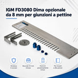 IGM FD3080 Optionale 8-mm-Schablone für Fingerzinkenverbindungen