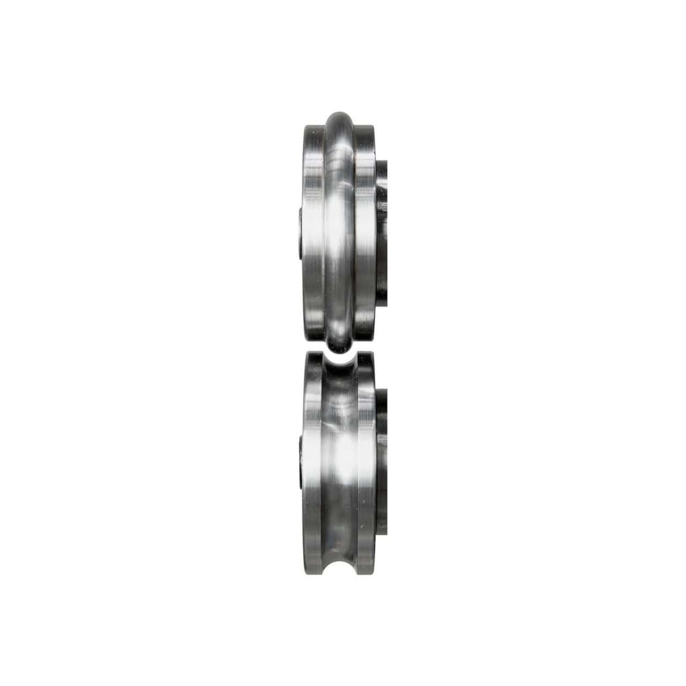 Rulli speciali Typ A4 con profilo da 1/2" installati su MSM 300 C per realizzare cordonature precise e marcate su lamiera.