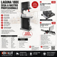 Lama 965 m/min guide ceramica Laguna 18BX riduzione attrito