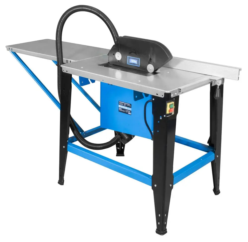 Güde GTKS 315 / 400 V – Sega circolare da banco professionale trifase da 2800 W con piano zincato, lama HM Ø 315 mm e inclinazione lama fino a 45°.
