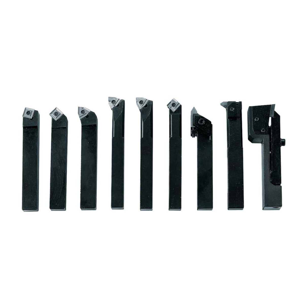 Bernardo Drehmeißelsatz mit Multi-Cut-Wendeschneidplatten HM 10 mm, 9-teilig, Kit F