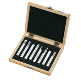 Bernardo Schneidwerkzeugsatz HSS-Drehmesser 16 mm, 8-teilig