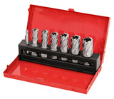 Bernardo Schneidwerkzeug HSS-Kernbohrer-Set, 14 - 24 mm