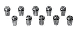 Bernardo Werkzeugmaschinenzubehör ER 16 Spannzangensatz, 0,5 - 10 mm, 10 Stück