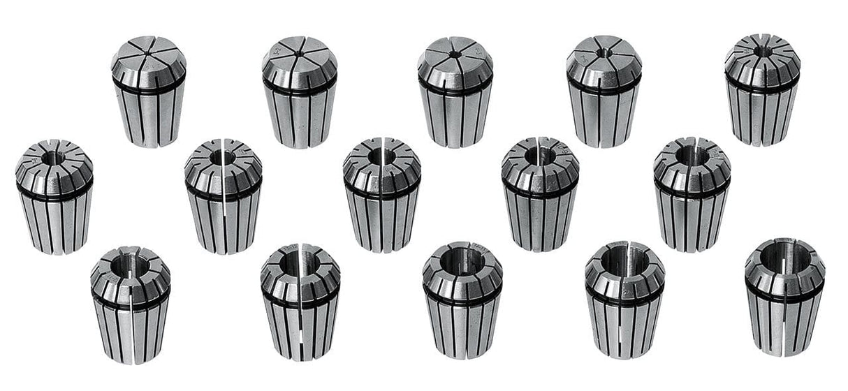 Bernardo Werkzeugmaschinenzubehör ER 40 Spannzangensatz, 3 - 26 mm, 23-teilig