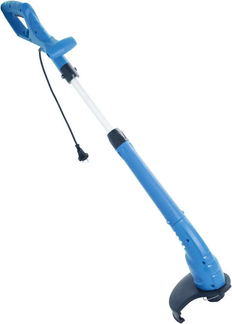 Güde GRT 352 P – Tagliabordi elettrico compatto da 350 W con filo doppio automatico, manico telescopico e maniglia supplementare per rifiniture precise del prato.