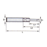 Bernardo Messinstrument Kantentaster mit Licht CM 2