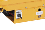 Bernardo ES 500 D halbelektrischer Doppelplattform-Hubtisch – Tragfähigkeit 500 kg. Ausgefahrene Höhe 500–1630 mm, Gewicht 182 kg.