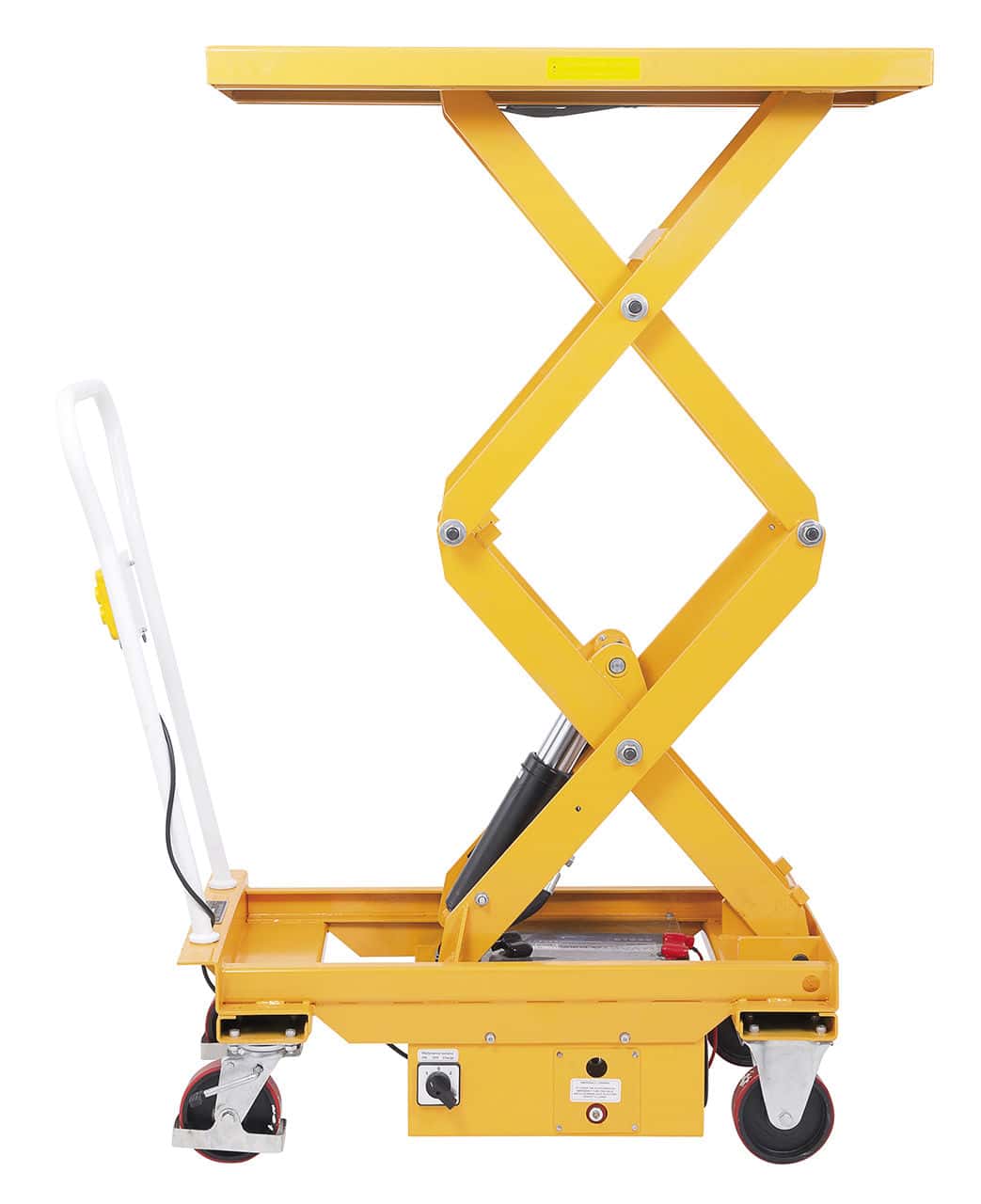Bernardo ES 800 D halbelektrischer Doppelplattform-Hubtisch – Tragfähigkeit 750 kg, ausgefahrene Höhe 510–1440 mm, Gewicht 185 kg
